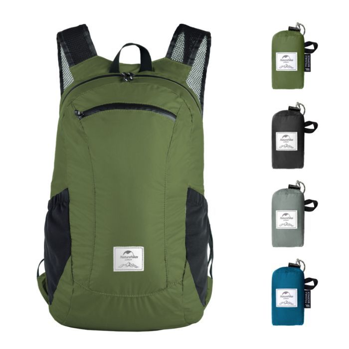 Рюкзак туристичний Naturehike NH17A012-B Ultralight 18 л зелений (6976507663762) зображення 2
