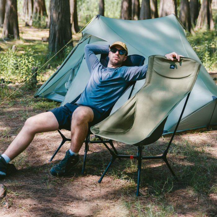 Кресло складное Naturehike CNK2550JJ013 Yamami YL01 розмір L чорний (6927595774410) изображение 11