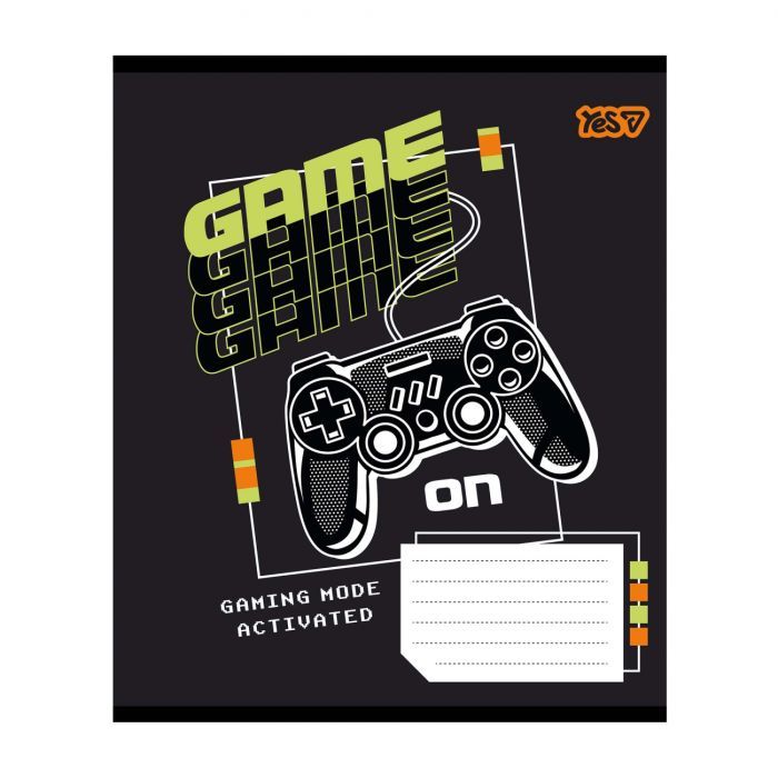 Зошит Yes Game А5 12 аркушів лінія (768665) зображення 2