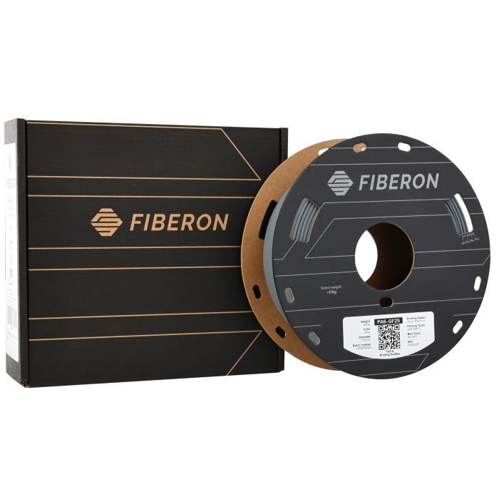 Пластик для 3D-принтера Polymaker Fiberon PA6-GF25 1,75mm 0,5kg GREY (FG02001) зображення 4