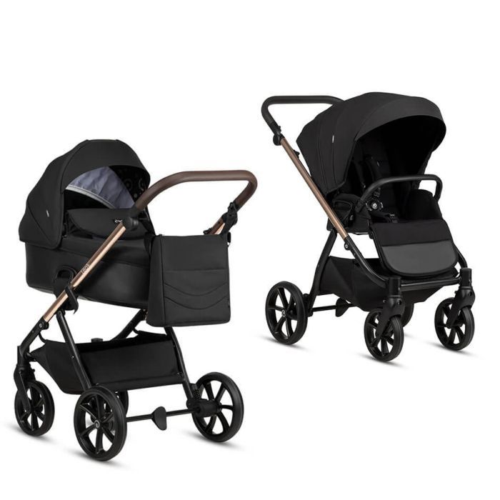Коляска TUTIS 2 в 1 Leo3 plus (Black) (1582201)