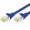 Патч-корд 0.25м, SFTP, cat.6A, AWG 26/7, Cu, LSZH, blue Digitus (DK-1644-A-0025/B)