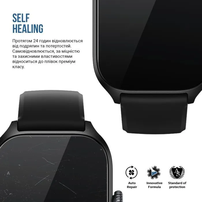 Плівка захисна Armorstandart Matte hydrogel Amazfit GTS 4 6 pcs (ARM91969) зображення 3