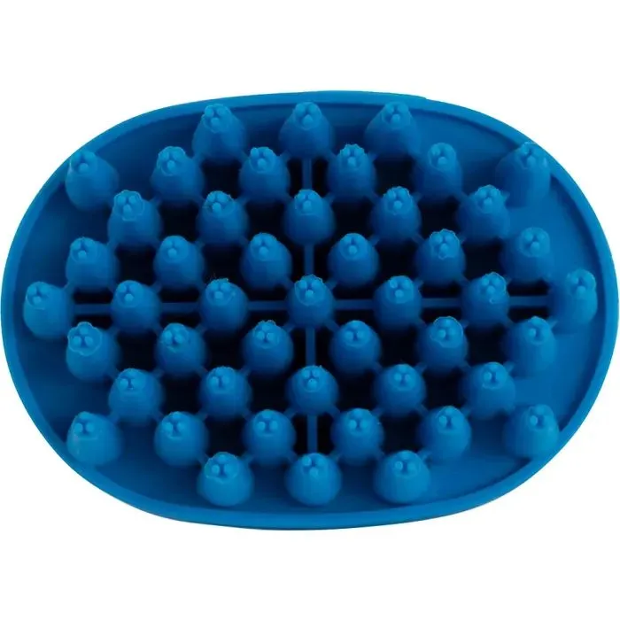 Гребінець для тварин Dexas BrushBuster блакитний (0084297309442) зображення 3