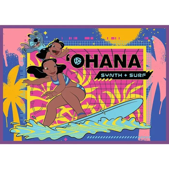 Пазл Trefl Lilo&Stitch Дивовижний Стіч 4х 250 елементів (5900511133110) зображення 4