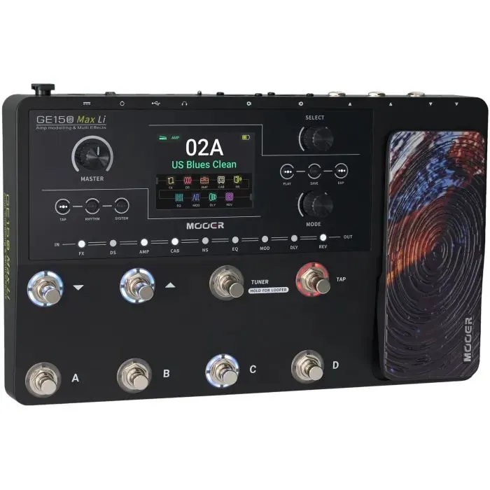 Гітарний процесор Mooer GE150 Max Li зображення 4