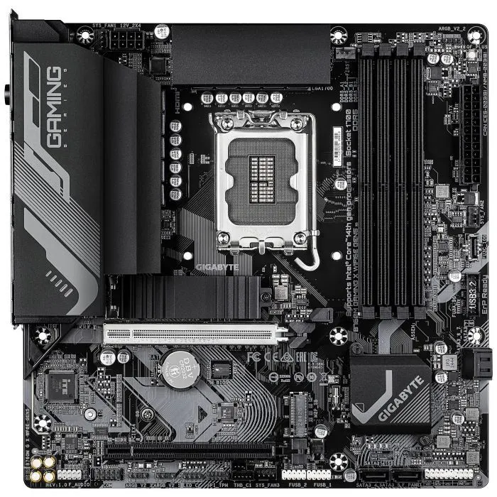 Материнская плата GIGABYTE B760M GAMING X WIFI6E GEN5 (B760M G X WF6E GEN5)