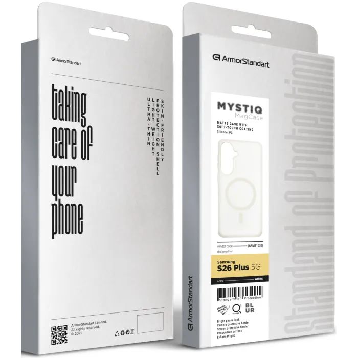 Чехол для мобильного телефона Armorstandart Mystiq MagCase Samsung S26 Plus 5G Black (ARM91631) изображение 3