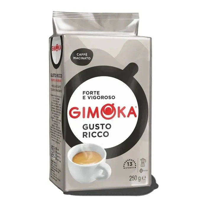 Кава Gimoka Gusto Ricco мелена 250 г (8003012000183)