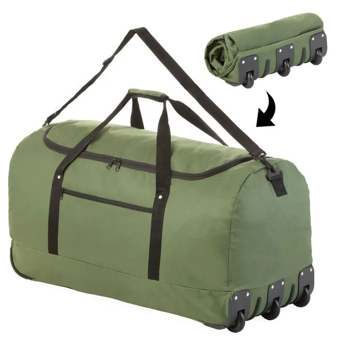 Сумка дорожная TravelZ на колесах Wheelbag 100 Green (603095) (930793) изображение 2