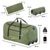Сумка дорожная TravelZ на колесах Wheelbag 100 Green (603095) (930793) изображение 5