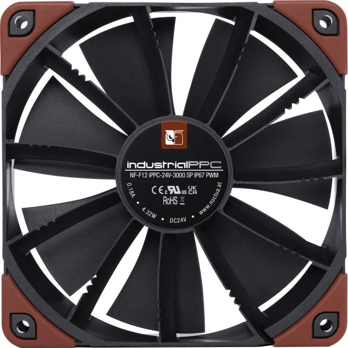 Кулер до корпусу Noctua NF-F12IPPC-24V-3000 SP IP67 PWM зображення 4