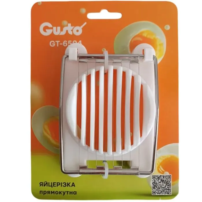 Яйцерізка Gusto прямокутна (GT-6504) зображення 2