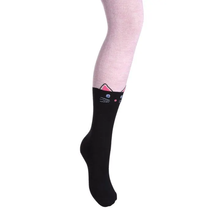 Колготки детские BNM sweet kitty (M0C0301-1196-3G-whiteblack)