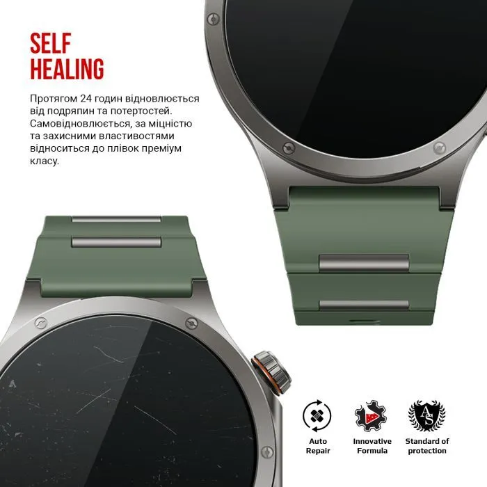Плівка захисна Armorstandart hydrogel OnePlus Watch 4 6 pcs (ARM94027) зображення 3
