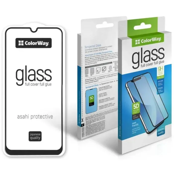 Скло захисне Armorstandart 9H FC glue Samsung Galaxy A27 Black (CW-GSFGSGA276-BK)