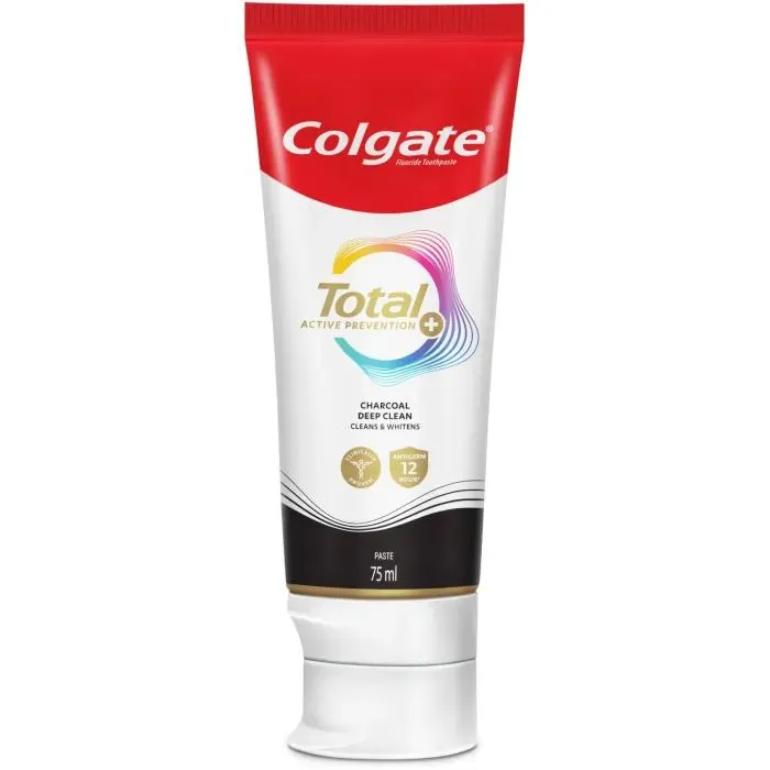 Зубна паста Colgate Total Charcoal Deep Clean 75 мл (6920354827952)