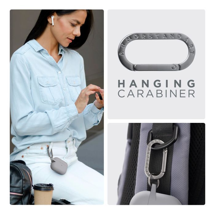 Чехол для наушников Armorstandart Hang Case For Apple AirPods Pro 3 Scarlet (ARM88283) изображение 6