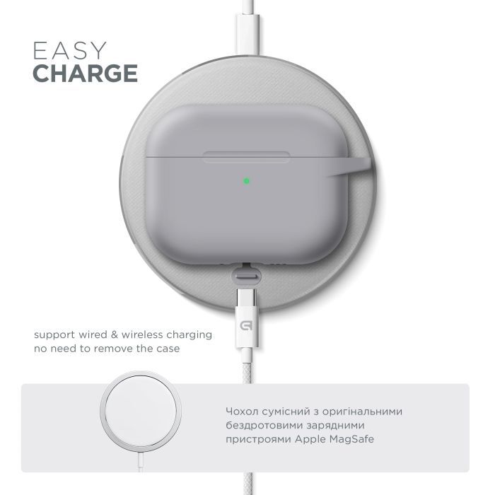 Чехол для наушников Armorstandart Hang Case For Apple AirPods Pro 3 Scarlet (ARM88283) изображение 7