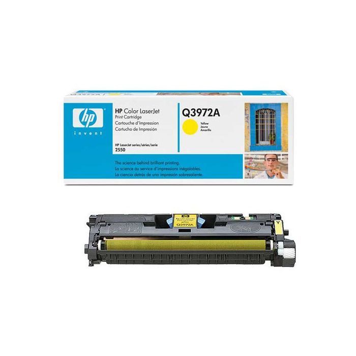 Картридж HP CLJ  123A для 2550 (2K) yellow (Q3972A)
