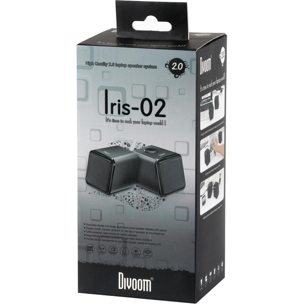 Акустическая система Iris 02 Divoom (Iris-02 USB, black) изображение 6