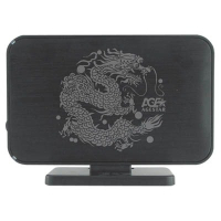 Кишеня зовнішня AgeStar 3UB 3A8 Black