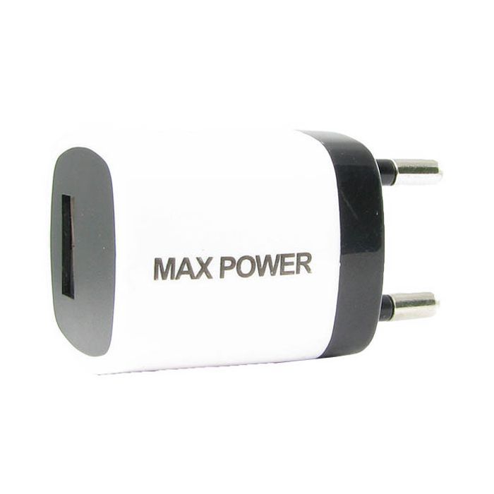 Зарядное устройство Maxpower One 1A White (33833)