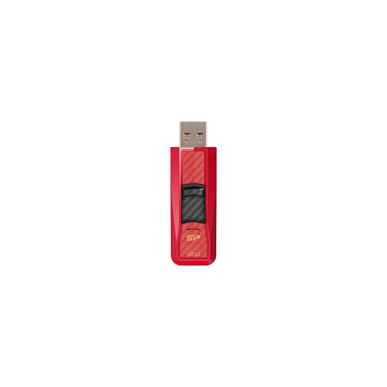 USB флеш накопитель Silicon Power 16Gb Blaze B50 Red USB 3.0 (SP016GBUF3B50V1R) изображение 2
