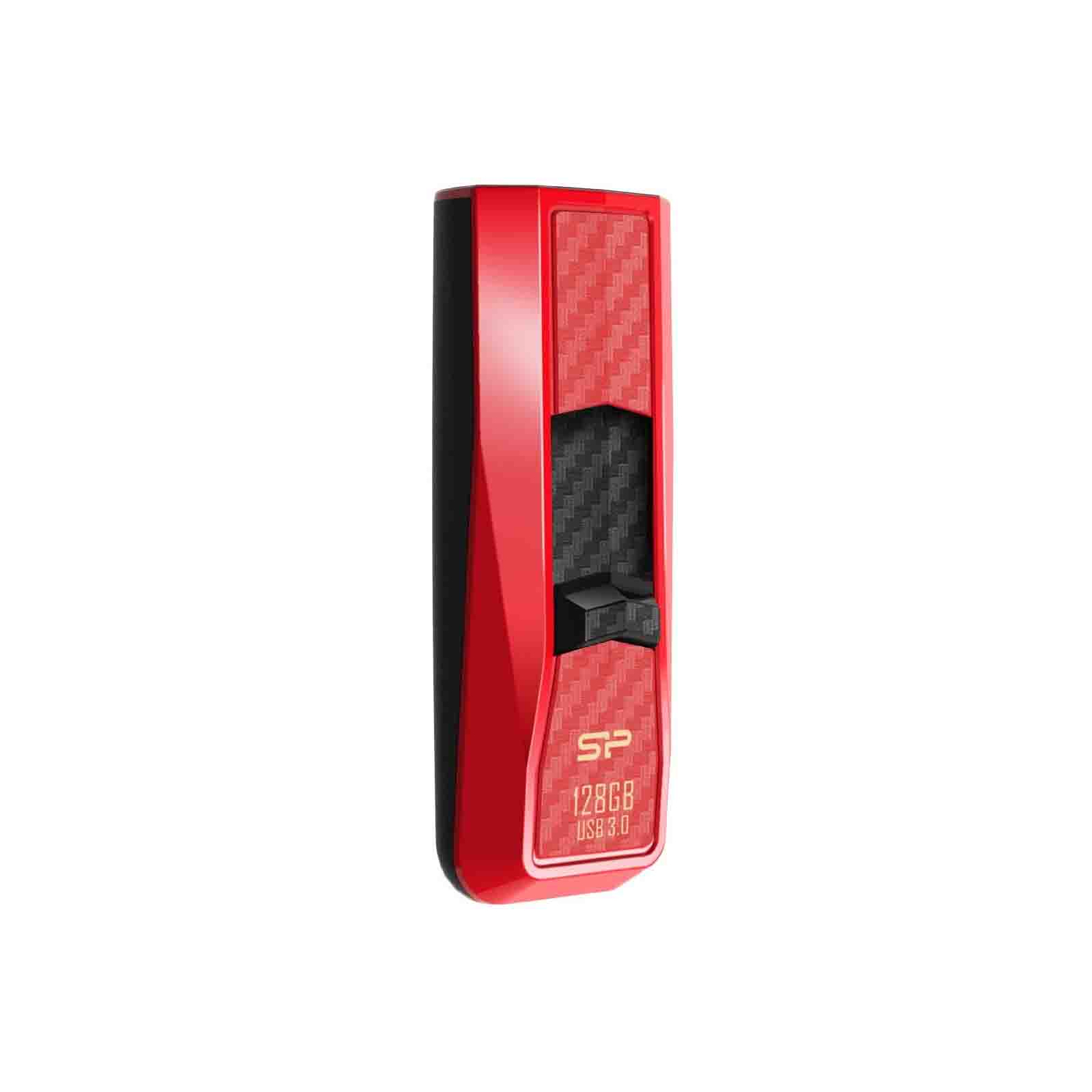USB флеш накопичувач Silicon Power 16Gb Blaze B50 Red USB 3.0 (SP016GBUF3B50V1R)