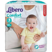 Подгузники Libero Comfort 3 (4-9 кг), 90 шт (7322540556483)