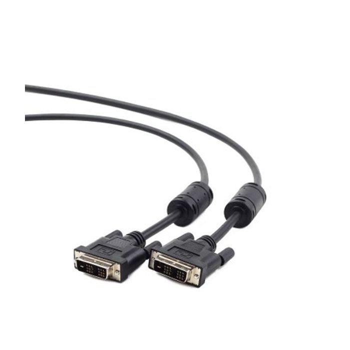 Кабель мультимедійний DVI to DVI 18+1pin, 1.8m Cablexpert (CC-DVI-BK-6)