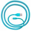 Дата кабель USB 2.0 AM to Lightning 1.2m Freedom Blue Just (LGTNG-FRDM-BL) изображение 2