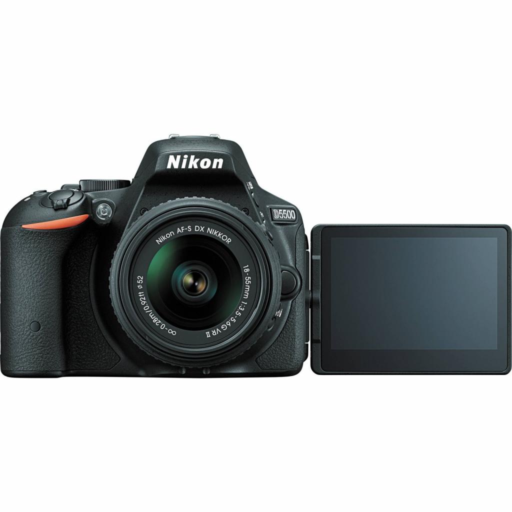 Цифровий фотоапарат Nikon D5500 + AF-P 18-55VR KIT (VBA440K006) зображення 6