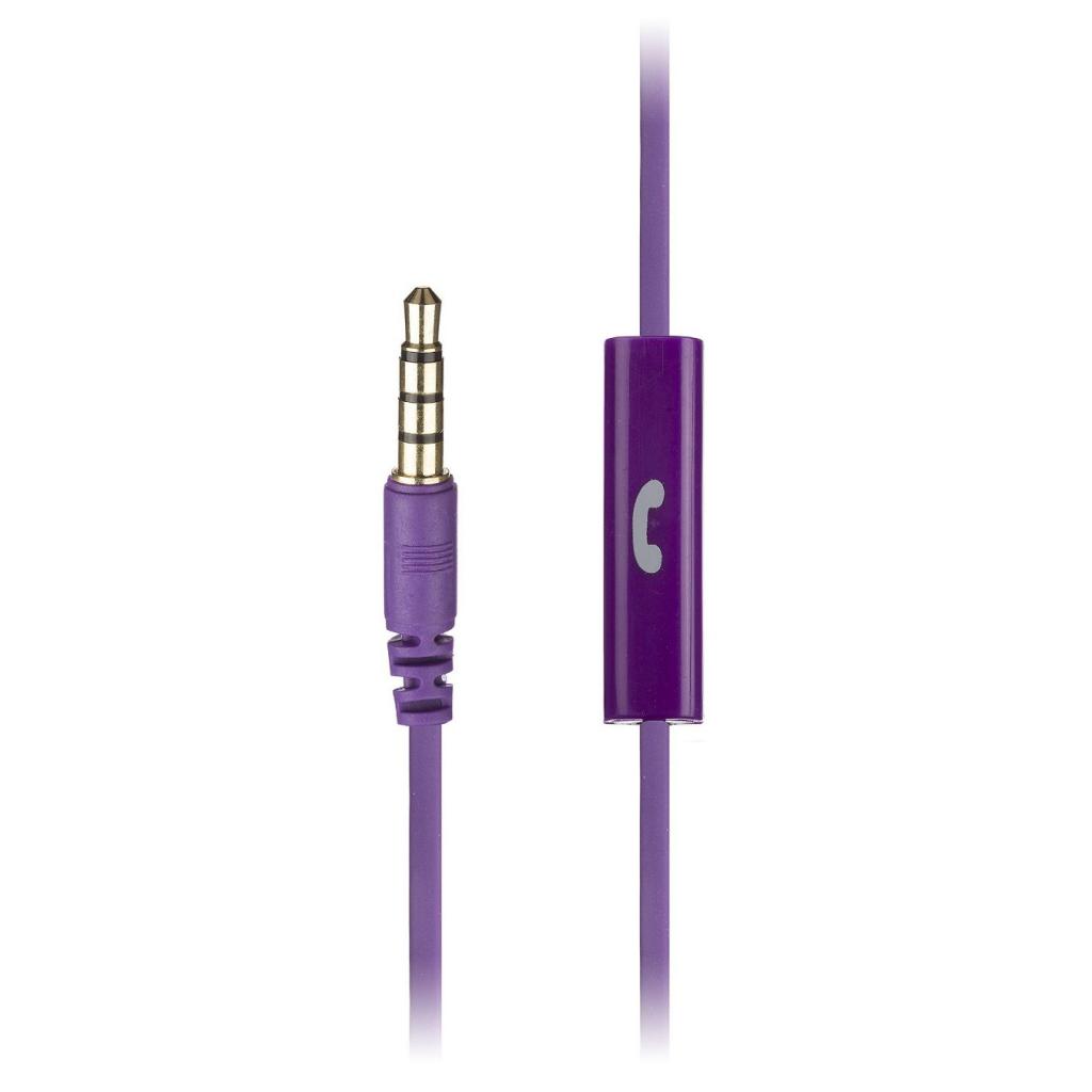 Навушники KitSound KS Mini In-Ear Headphones with In-Line Mic Purple (KSMINIPU) зображення 4