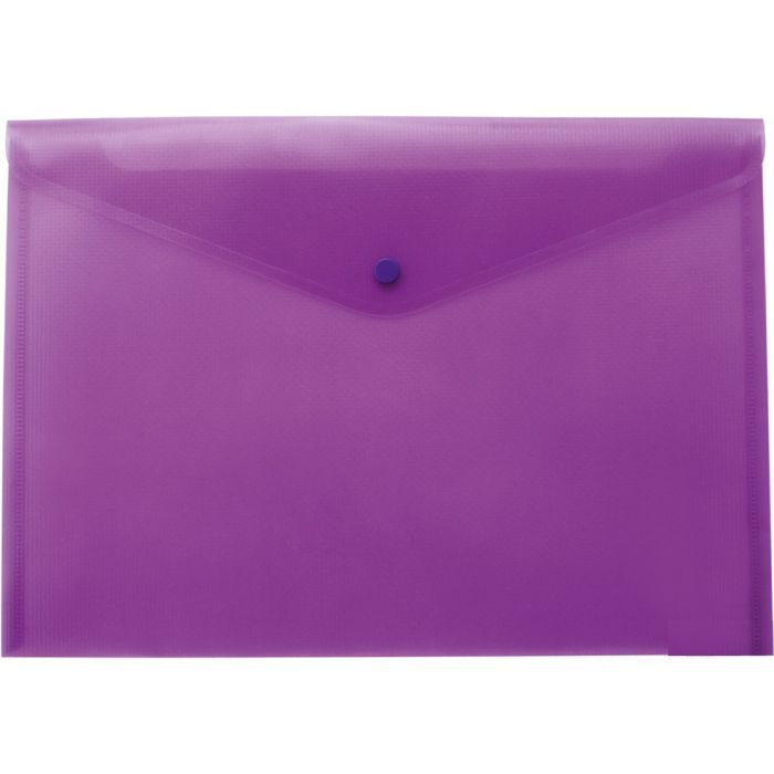 Папка - конверт Buromax А5, with a button, violet (BM.3936-07)