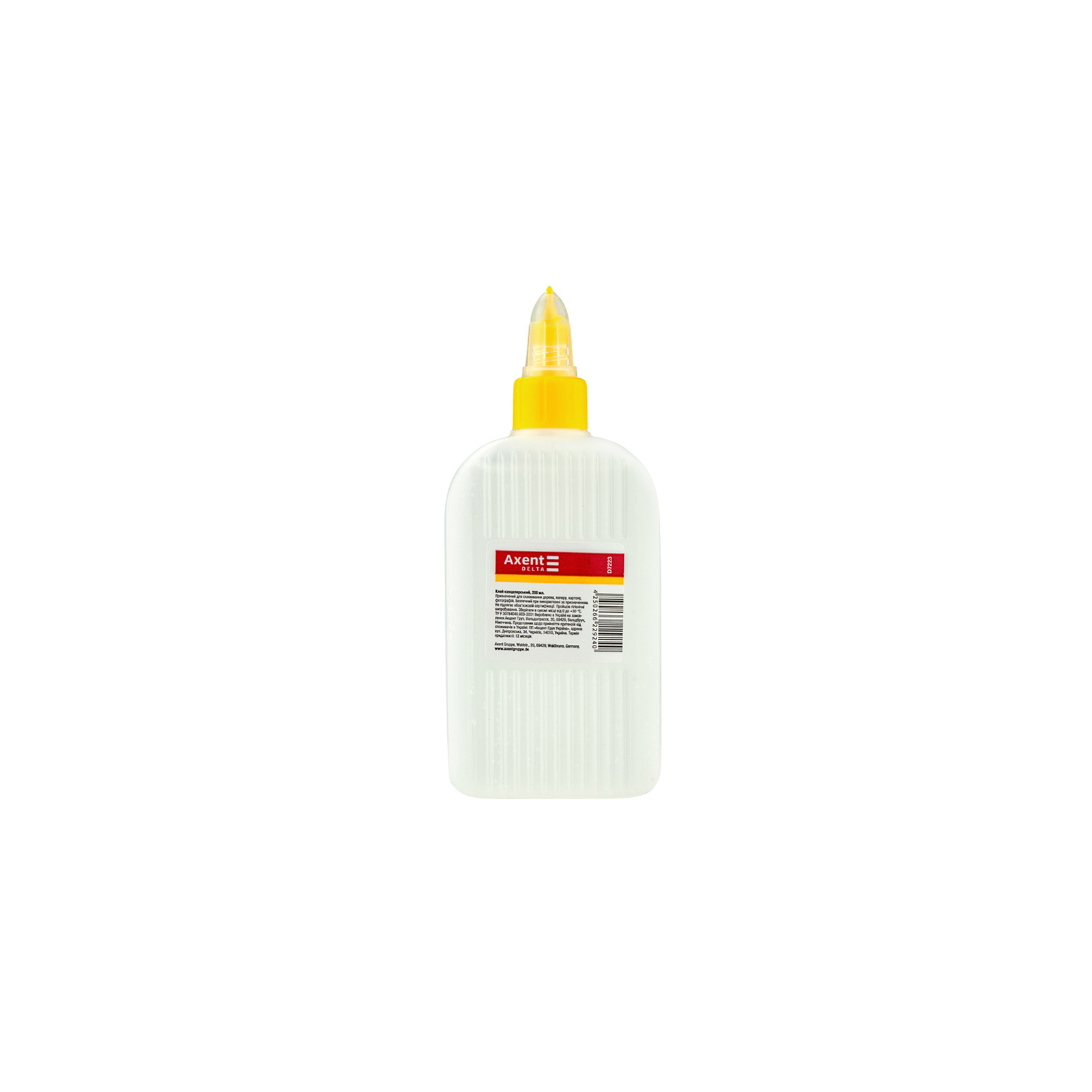 Клей Delta by Axent Stationery glue, polymer, 200 мл, cap dispenser (D7223)