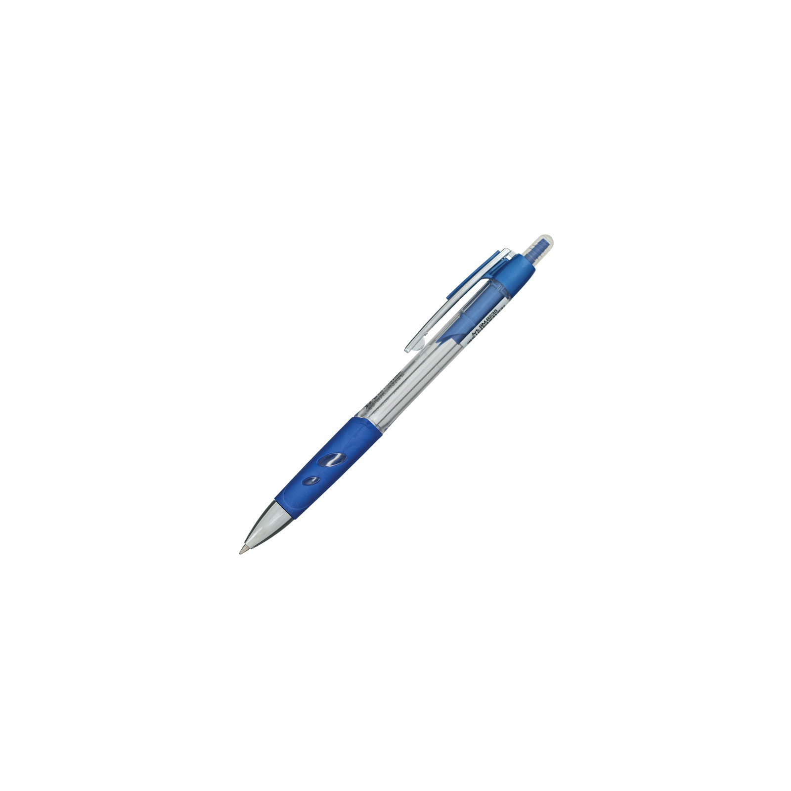 Ручка шариковая Buromax retractable ARGENTUM, 0.7 мм, blue, blister (BM.8235-0152)