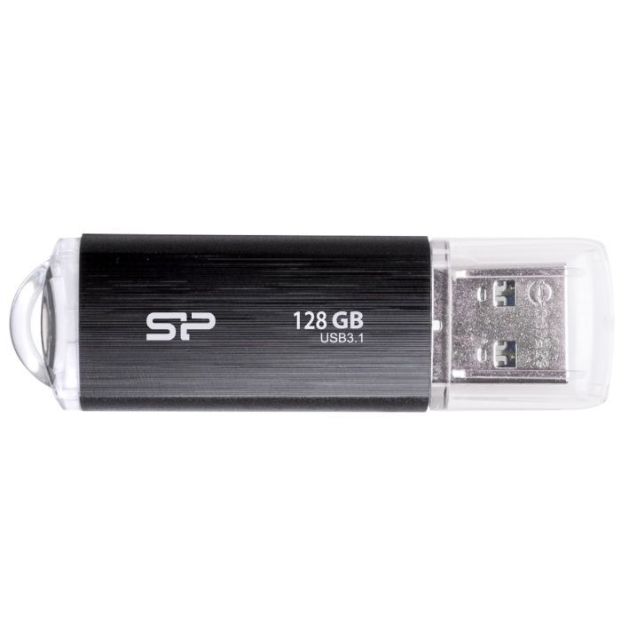 USB флеш накопитель Silicon Power 64GB Blaze B02 Black USB 3.1 (SP064GBUF3B02V1K)
