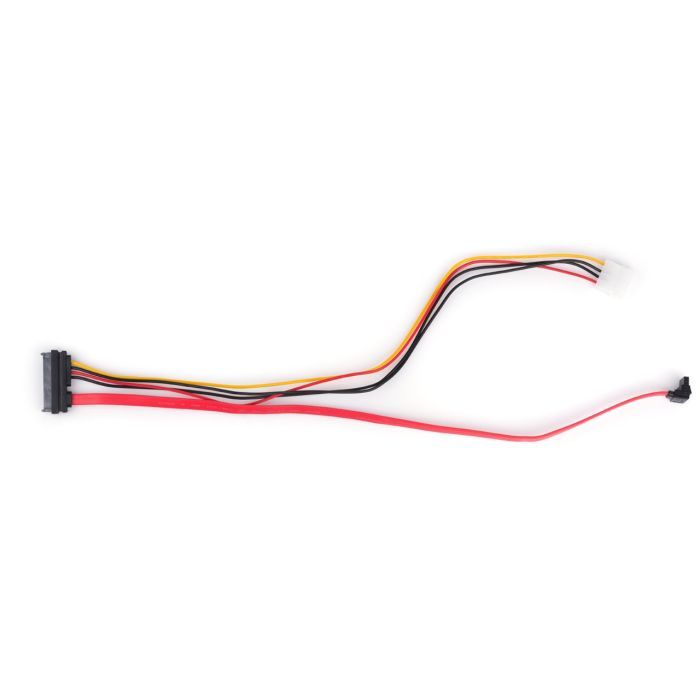Кабель для передачи данных SATA +power 0.45m Vinga (SATAPW01) изображение 2