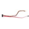 Кабель для передачи данных SATA +power 0.45m Vinga (SATAPW01) изображение 2