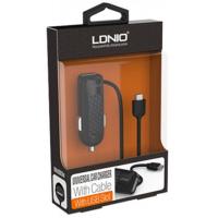 Зарядний пристрій LDNIO DL-C25 (1*USB, 2.1A, Black + USB Cable MicroUSB) (31478) зображення 3