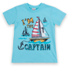 Набор детской одежды E&H с корабликами "I'm the captain" (8306-110B-blue) изображение 2
