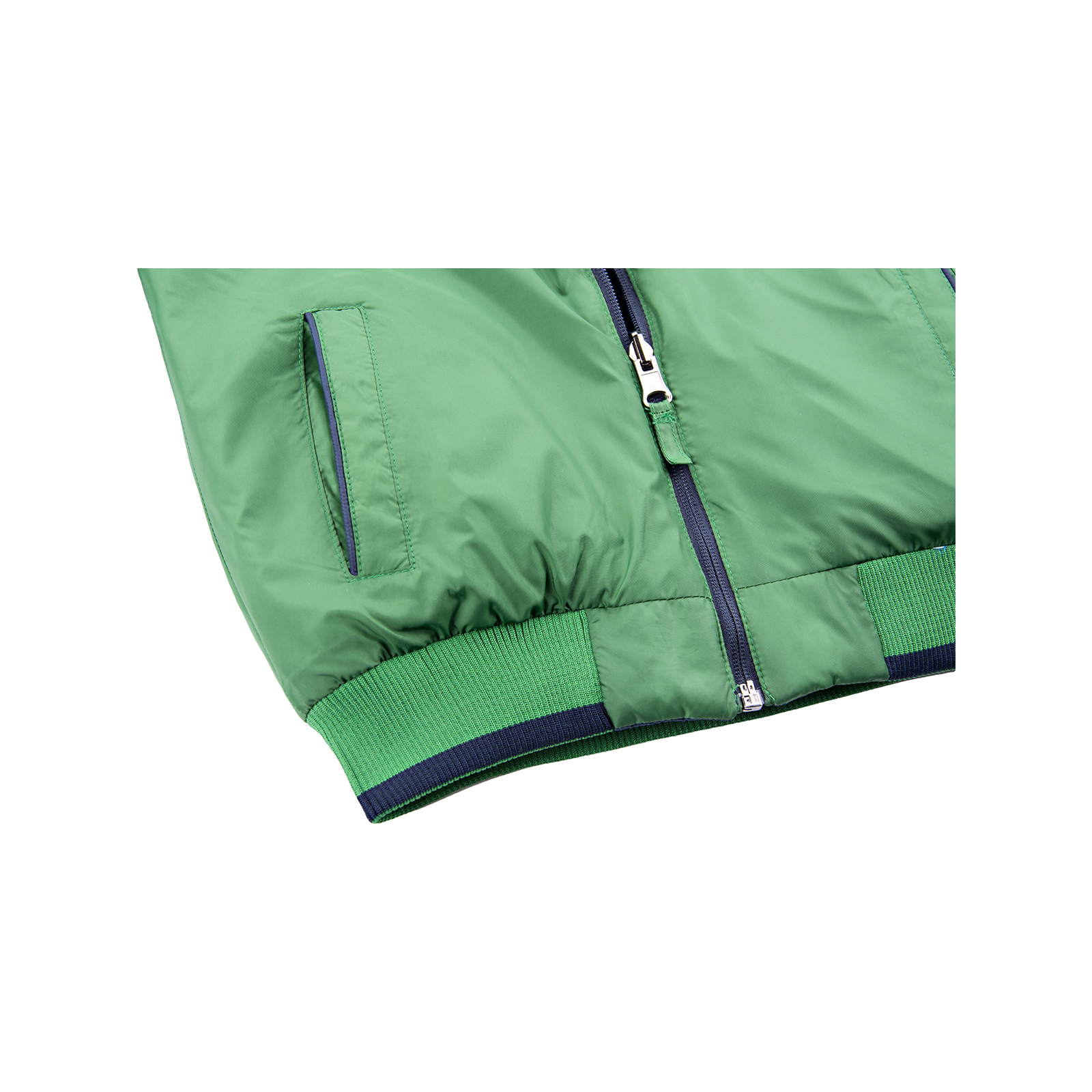 Куртка Verscon двостороння синя і зелена (3278-128B-blue-green) зображення 8