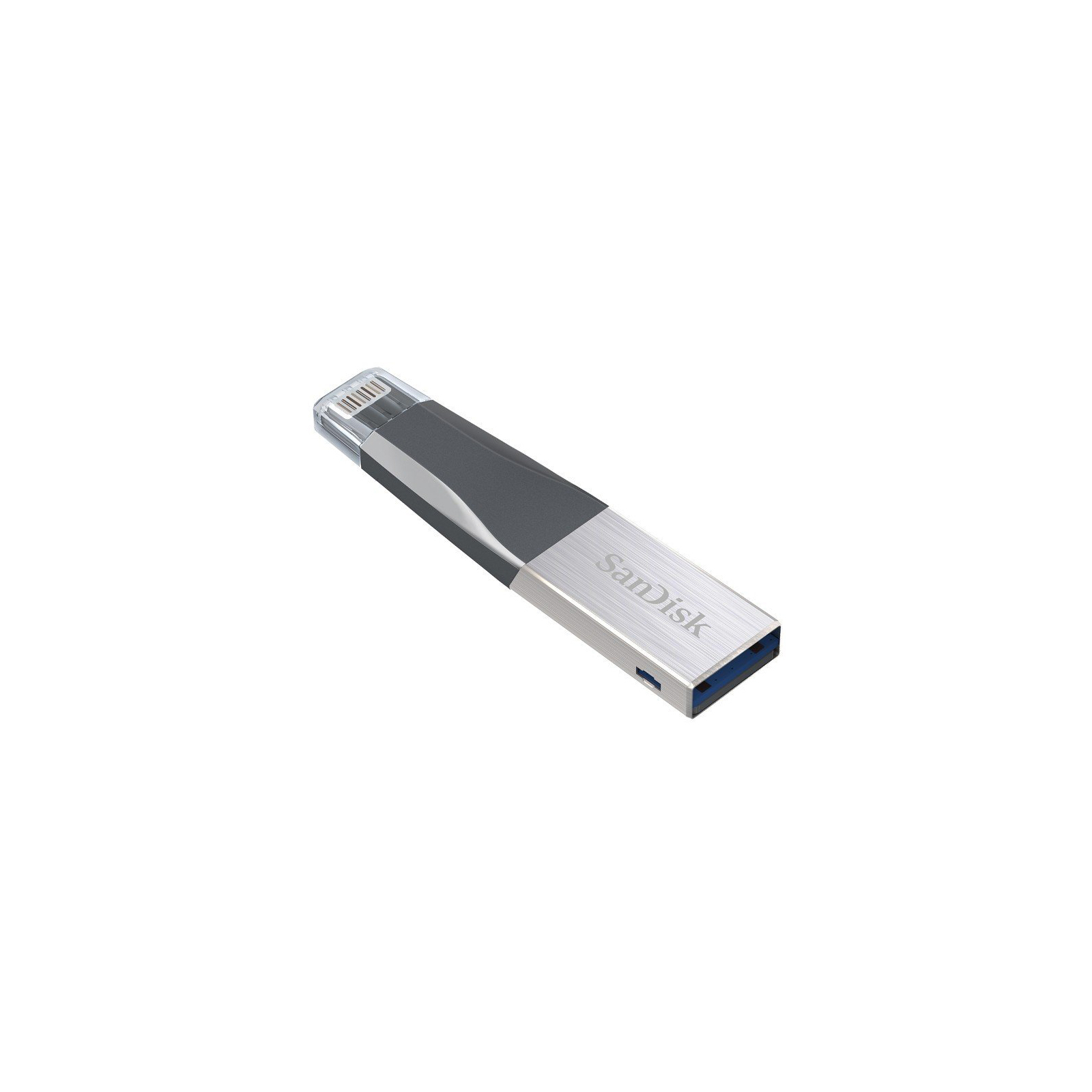 USB флеш накопичувач SanDisk 128GB iXpand Mini USB 3.0/Lightning (SDIX40N-128G-GN6NE) зображення 2