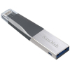 USB флеш накопитель SanDisk 128GB iXpand Mini USB 3.0/Lightning (SDIX40N-128G-GN6NE) изображение 2