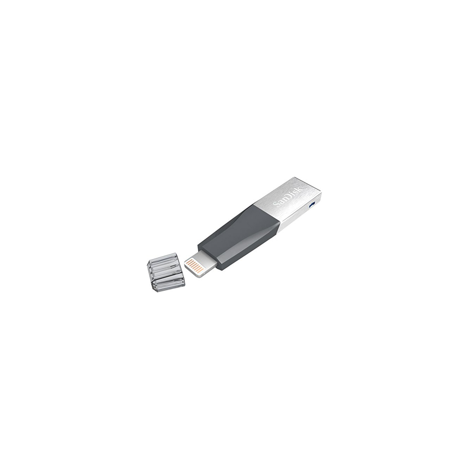 USB флеш накопичувач SanDisk 128GB iXpand Mini USB 3.0/Lightning (SDIX40N-128G-GN6NE) зображення 5