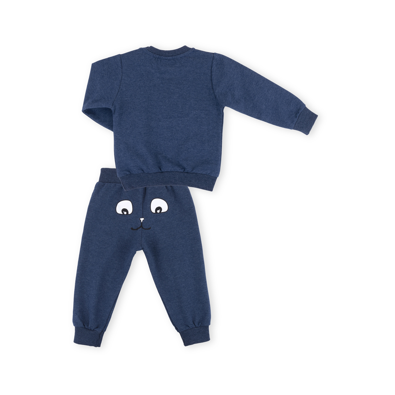 Набір дитячого одягу Breeze з котиком на кишені (9701-80B-blue) зображення 6