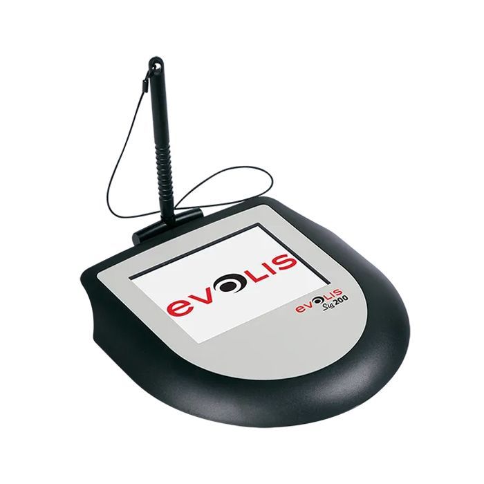 Аксессуар к торговому оборудованию Evolis Кольоровий планшет Sig200 для електронного підпису, USB (ST-CE1075-2-UEVL)
