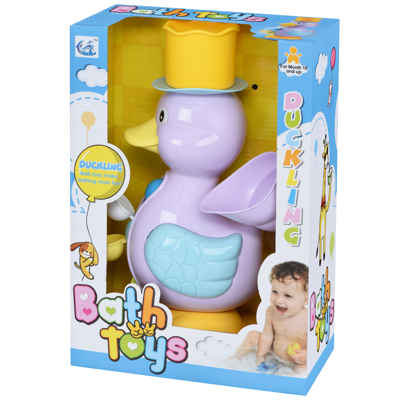 Іграшка для ванної Same Toy Duckling (3302Ut)