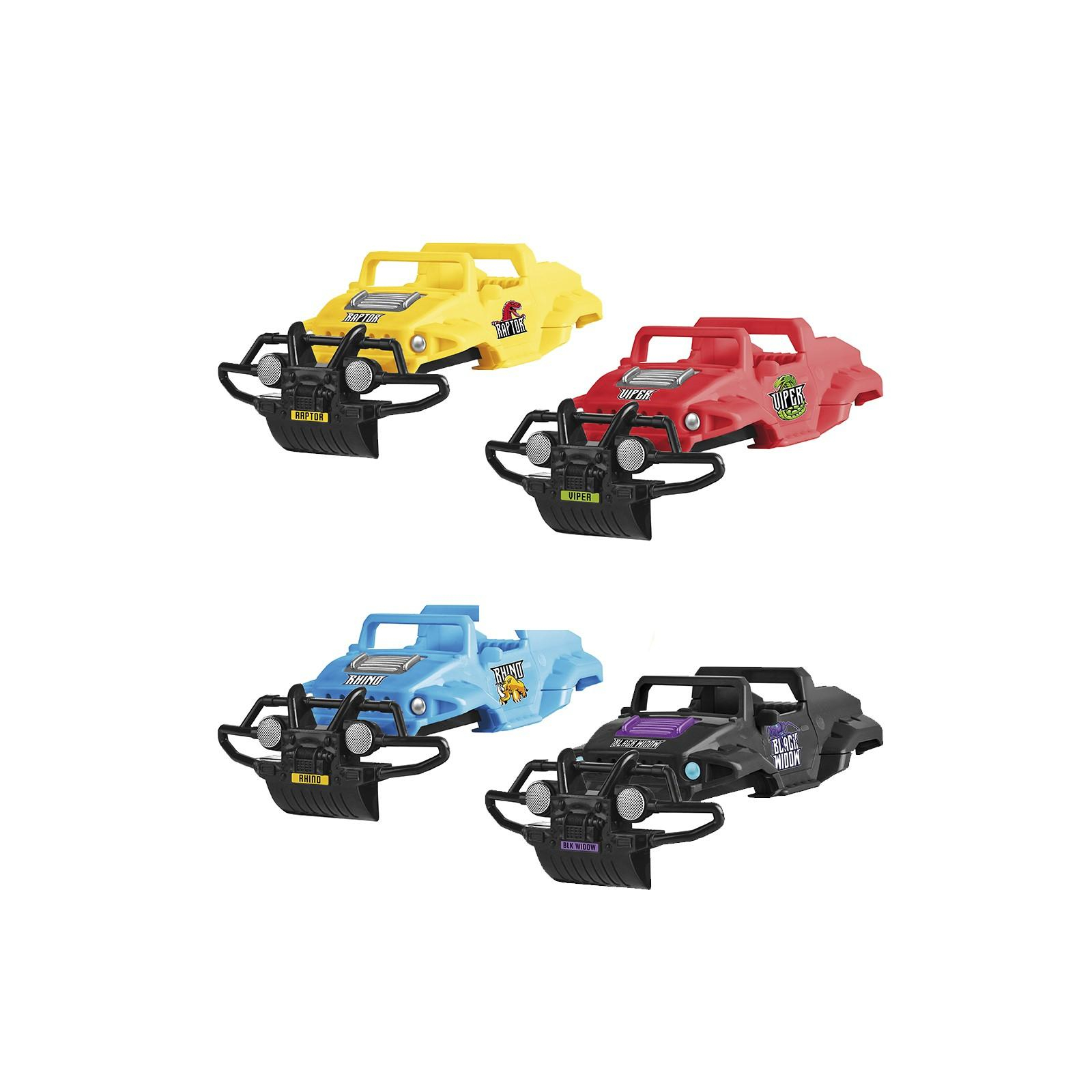 Радіокерована іграшка Monster Smash-Ups CRASH CAR на р/у – БИТВА КОМАНД 2 модели, 4 корпуса, аккум. (TY6007) зображення 2